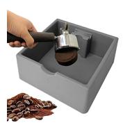 Espresso Knock Box - 16 x 15 x 6,5 cm, contenitore antispruzzo, accessorio per casa, bar, cucina, resistente, facile da pulire, per lo smaltimento di caffè espresso e macinati