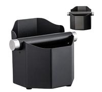 Espresso Knock Box, Small Coffee Ground Container, Coffee Pucks Basin with Removable Knock Bar, Compact Knock Box for Home, Cafe, Restaurant, Coffee Waste Container for Grounds Disposal