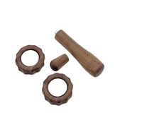 espresso machine, Compatibile con la macchina da caffè Rocket Lelit Crem One E61, manopola di modifica in noce, interruttore a tirante,for machine parts(1set)