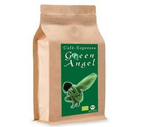 Espresso organico/caffè "Green Angel" 100% Arabica in grani (4 x 1000 g)