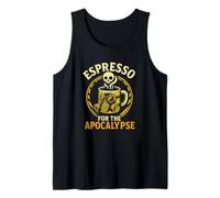 Espresso per Gli Amanti del caffè Apocalisse Umorismo Oscuro Canotta