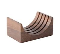 Espresso-Puck-Filter Screen Storage Rack Legno Puck-Screen Holder Riutilizzabile 51/53/58mm Filtro Caffè Portafiltro Portafiltro