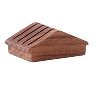 Espresso Puck Screen Storage Rack - Wood, Filter Holder Space-Saving Design | Stable Coffee Filter Screen Organizer Stand, Puck Screens Holder For Home Setup, Coffee Stations, Counters