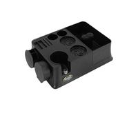 Espresso Tamper Station Knock Box Portafiltro For Caffè 51mm 54mm 58mm, Compatibile For Delonghi, Compatibile For Breville, Accessori Strumenti Barista(Black)