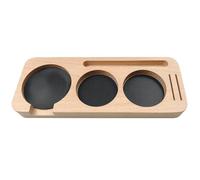 Espresso Tamping Station 3 In 1 Tamper Holder Base, Coffee Distribution And Portafilter Support Stand, Tool Organizer For Preparation | Durable Kitchen Accessory Consistent Brewing Performance