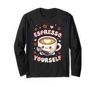 Espresso Te Stesso al Gourmet Coffee Day Maglia a Manica