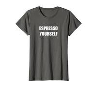 Espresso Te Stesso Maglietta, Donna, Asfalto, XXL
