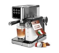 Macchina per espresso ProfiCook® 2 in 1 per caffè in polvere e capsule compatibili Nespresso - macchina con portafiltro da 20 bar - con sistema del latte per caffè e cappuccino - PC ES 1266