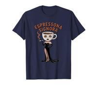 Espressona Signora Italiano BrainRot Meme Maglietta