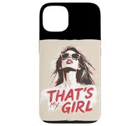 Esprimere amore con la frase che è la mia ragazza Custodia per iPhone 13