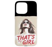 Esprimere amore con la frase che è la mia ragazza Custodia per iPhone 15 Pro Max