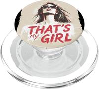 Esprimere amore con la frase che è la mia ragazza PopSockets PopGrip per MagSafe