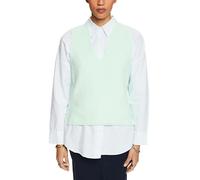 ESPRIT 024ee1i316 Maglione, 390 Light Aqua Gre, L Donna