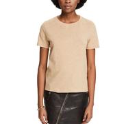ESPRIT 034ee1k330 T-Shirt, 270 Beige, M Donna