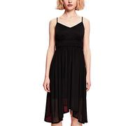 ESPRIT 043eo1e333 Vestito, 001/Nero, M Donna