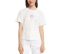ESPRIT 072cc1k310 T-Shirt, 110/bianco spento, XXS Donna