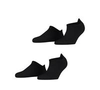 ESPRIT Active Basic Multipack M Sn cotone bassi tinta unita confezione di 2 paia, Calzini corti Uomo, Nero Black 3000, 39-42