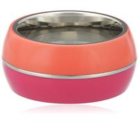 ESPRIT Anello da Donna, Acciaio Inossidabile, Arancione/Rosa, Misura 50 (15.9)