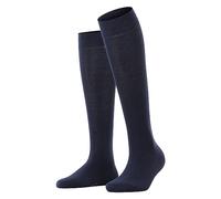 ESPRIT Basic Pure W Kh cotone con bordino morbido 1 paio, Calzini lunghi Donna, Blu Marine 6120, 35-38
