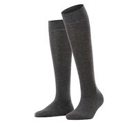 ESPRIT Basic Pure W Kh cotone con bordino morbido 1 paio, Calzini lunghi Donna, Grigio Anthracite Melange 3080, 39-42