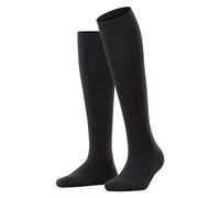 ESPRIT Basic Pure W Kh cotone con bordino morbido 1 paio, Calzini lunghi Donna, Nero Black 3000, 35-38