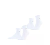 ESPRIT Basic Uni 2-Pack M Sso cotone tinta unita 2 paia, Calzini Uomo, Bianco White 2000, 43-46