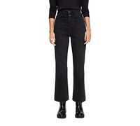 ESPRIT Bootcut retrò Jeans, Nero (Lavaggio Scuro 911), 29W x 30L Donna