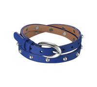 Esprit Bracciale Donna In Pelle Acciaio Rock Rio Blu Reale ESBR11335G380