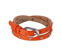 Esprit Braccialetto Donna Pelle Acciaio Rock Rio Caribian Coral ESBR11335F380