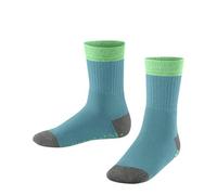 ESPRIT Cozy Memphis K Hp cotone con suola in gomma 1 paio, Calze da casa Unisex - Bambini, Blu Turquoise 6206, 35/38 EU