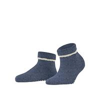 ESPRIT Cozy W Hp lana con suola in gomma 1 paio, Calze da casa Donna, Blu Light Denim 6660, 35/38 EU