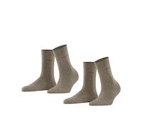 ESPRIT donna Basic Easy 2-Pack calzini cotone traspirante