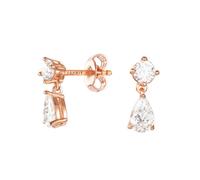 Esprit Donna Orecchini Argento Rosato Zirconia Solitaire ESER92688B000
