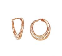 Esprit Donna Orecchini Creole Acciaio Inox JW50227 Rosato ESCO01923C000