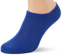 ESPRIT Foot Logo 2-Pack K SN cotone bassi tinta unita confezione di 2 paia, Calzini corti Unisex - Bambini, Blu (Deep Blue 6046), 23-26