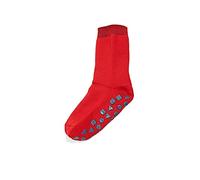 ESPRIT Foot Logo K HP cotone con suola in gomma 1 paio, Calze da casa Unisex - Bambini, Rosa (Red Pepper 8074), 31-34