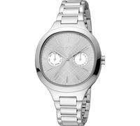 Esprit Momo - Orologio da polso da donna al quarzo casual bracciale e cassa in acciaio inox di colore grigio display analogico grigio - ES1L352M0055
