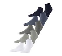 ESPRIT Solid-Mix Multipack M Sn cotone bassi tinta unita confezione di 5 paia, Calzini corti Uomo, Multicolore Blue Grey White Mix 0020, 40-46