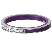 ESPRIT Underwater Peoples - Marin Silver Glam Purple, Anello in Argento 925 con Zirconia Donna, Bianco, 16