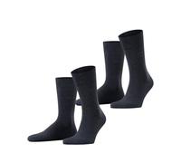 ESPRIT uomo Basic Easy 2-Pack calzini cotone traspirante