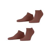 ESPRIT uomo Basic Uni 2-Pack calzini corti cotone traspirante