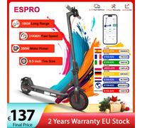 ESPRO Scooter elettrico da 8,5 pollici 350W Ruota anteriore 31KM/H Scooter elettrico per adulti con 36V10.5AH 16KM a lungo raggio