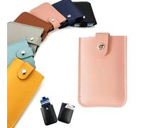 ESPRY Pull-Out Card Organizer,Small Slim Credit Card Holder Wallet for Women Multi Slot Card Holder,Stackable Pull-Out Card Holder,Snap Pouch For Purse Pull Out Card Holder,Ultra Slim (1pcs-B)