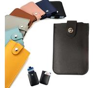 ESPRY Pull-Out Card Organizer,Small Slim Credit Card Holder Wallet for Women Multi Slot Card Holder,Stackable Pull-Out Card Holder,Snap Pouch For Purse Pull Out Card Holder,Ultra Slim (1pcs-D)