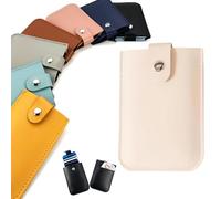 ESPRY Pull-Out Card Organizer,Small Slim Credit Card Holder Wallet for Women Multi Slot Card Holder,Stackable Pull-Out Card Holder,Snap Pouch For Purse Pull Out Card Holder,Ultra Slim (1pcs-C)