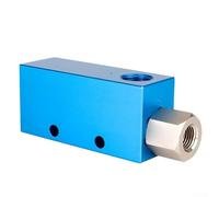 Espulsore del tubo dell'aria del generatore di vuoto con valvola di controllo pneumatica a pressione, modello EV-10/15/20/25 compatibile per uso industriale, ventilazione in lega di alluminio blu (EV