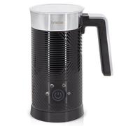 briebe Elegance Montalatte Elettrico Scaldalatte, Cappuccinatore, Schiuma Calda/Fredda 130 ml per Caffè Latte, Cappuccino, Latte Caldo 300 ml, Milk Frother senza BPA, 500 W, Design Nero