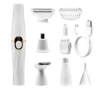 Espungitore per capelli compatto Struttura integrata Rasatura rapida e facile per corpo Viso Ascelle Lavabili Dirigenti Pianificazione amichevole di viaggio Estensore dei capelli Conteggio