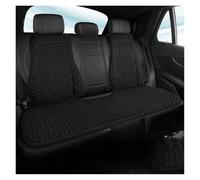 ESPYN Auto Coprisedili Coprisedile Universale Per Auto Cuscino Semi-chiuso Antiscivolo Per Quattro Stagioni(Black rear seat set)