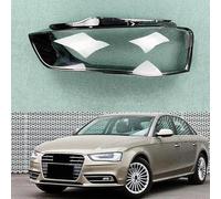 ESPYN Fanale Proiettore Per A4 B8 B8.5 2013 2014 2015 Copertura Del Faro Dell'auto Faro Coperchio Trasparente Borsette Lente Della Lampada Luce Del Faro Faro Principal(Left and Right)